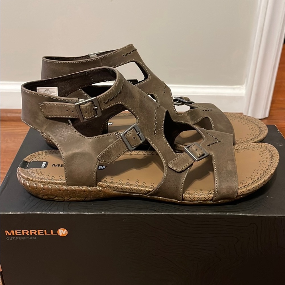 Merrell Brown Sandals